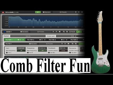 Comb Filter Fun with Drums using MCombMB
